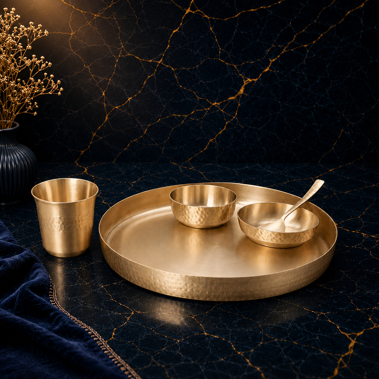 14" HAMMERED SET (5 PCS)